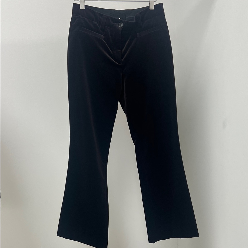 Dolce & Gabbana Dark Velvet Trousers